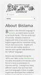 Mobile Screenshot of bislama.org